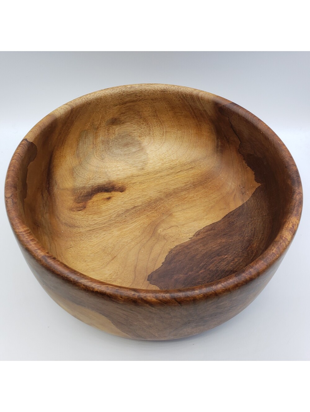 The Wooden Nickel Myrtlewood Bowl Large 9.5 x 4" Oregon Serving Size